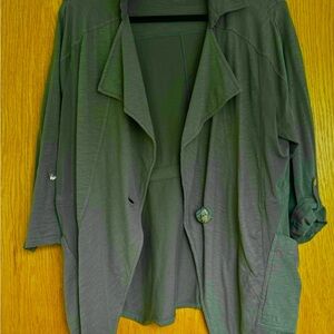 Neon Buddha Olive Green Blazer